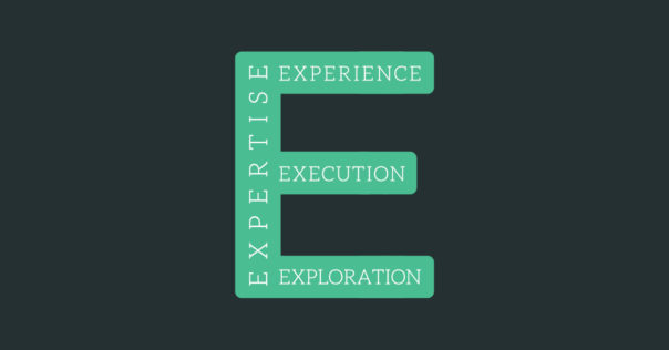 E代表经验，执行，探索和专业知识